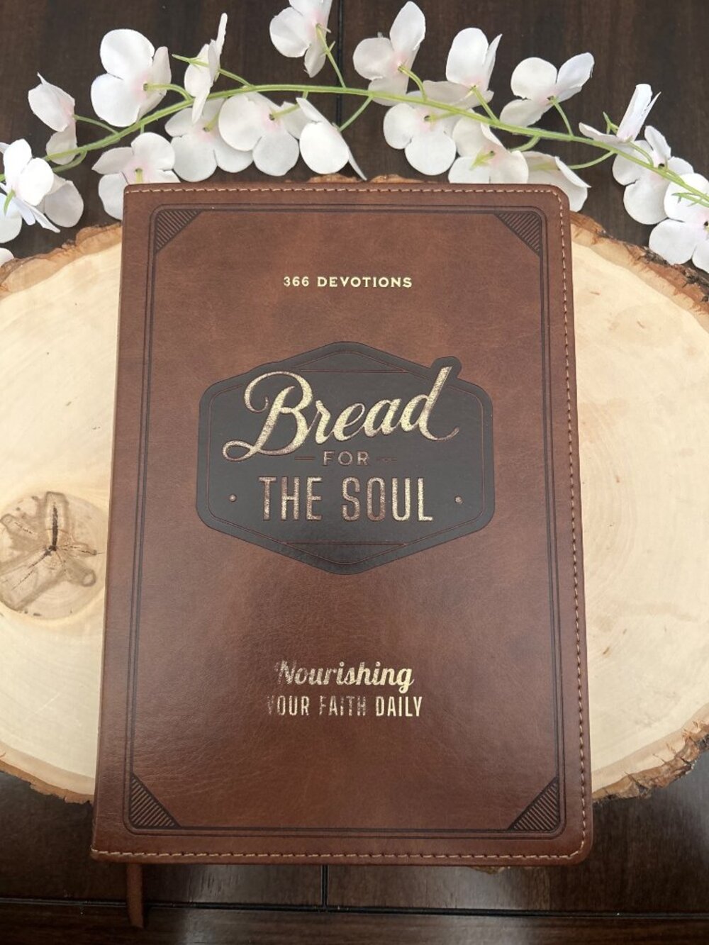 Bread for the Soul: 366 Devotions Faux Leather Devotional by Joel Beeke